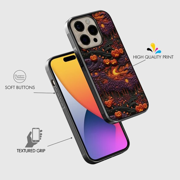 Halloween Phone Cover – iPhone 16, 15 Pro, Galaxy S25, S24, S24 Ultra, Pixel 9 - Picture 7 of 9